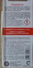 Pfefferspray - KO 11%OC 15 ml