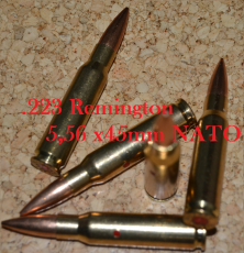 Anschein Patrone 223 REM / 5,56  45 mm NATO 1Stck