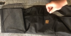 Filz Pkw-Waffenfutteral fr 2-Waffen Mae 119 x 59 x 2,5 cm.