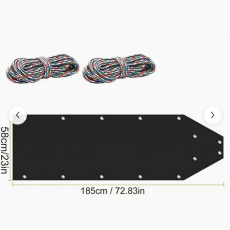 Frderbandmaterial +Bergeseil Wildbergehilfe Bergehilfe Wildschlitten