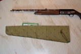 FAW08 Einschlagfutteral für Gewehrläufe mit aufgesetztem Zielfernrohr. Maße 77 x 20 > 10 cm.
