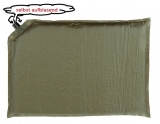 selbstaufblasendes Termokissen - oliv ca. 38 x 32 x 3 cm